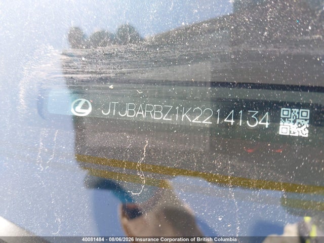 Продажа на аукционе авто 2019 Lexus Nx 300, vin: JTJBARBZ1K2214134, номер лота: 40081484