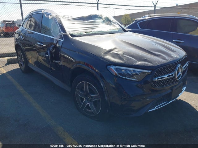 Aukcja sprzedaży 2024 Mercedes-benz Glc 300 4matic, vin: W1NKM4HB3RF179163, numer aukcji: 40081485