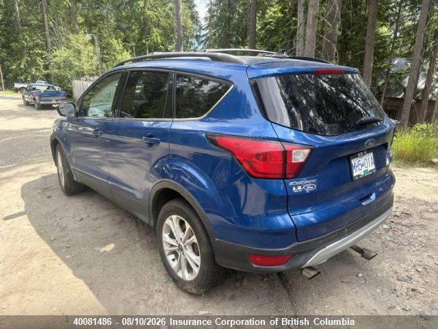 Aukcja sprzedaży 2019 Ford Escape Sel, vin: 1FMCU9HD2KUB13887, numer aukcji: 40081486
