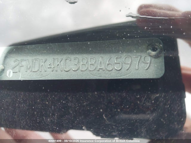 Auction sale of the 2011 Ford Edge, vin: 2FMDK4KC3BBA65979, lot number: 40081499