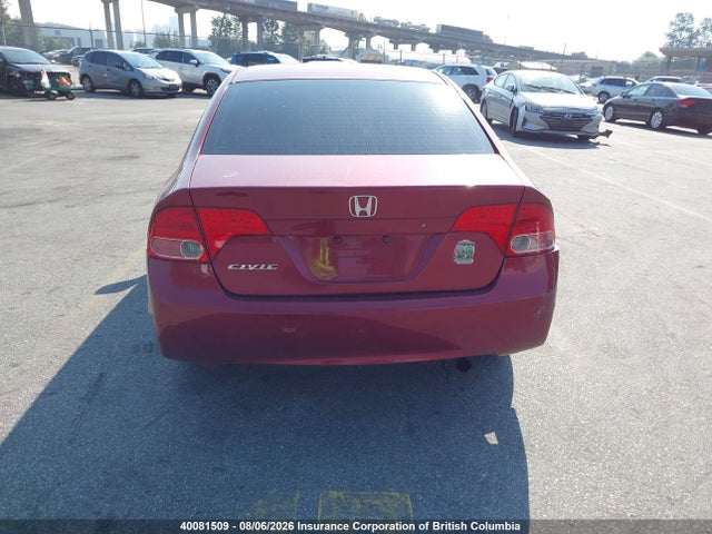 2006 Honda Civic მანქანა იყიდება აუქციონზე, vin: 2HGFA16376H031184, აუქციონის ნომერი: 40081509