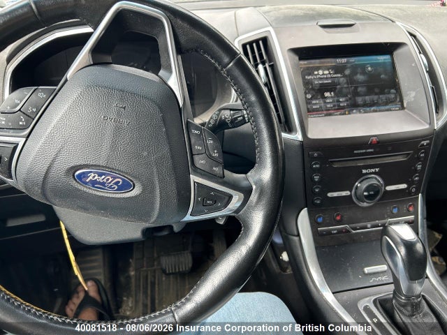 40081518 :رقم المزاد ، 2FMTK4K80FBB17727 vin ، 2015 Ford Edge مزاد بيع