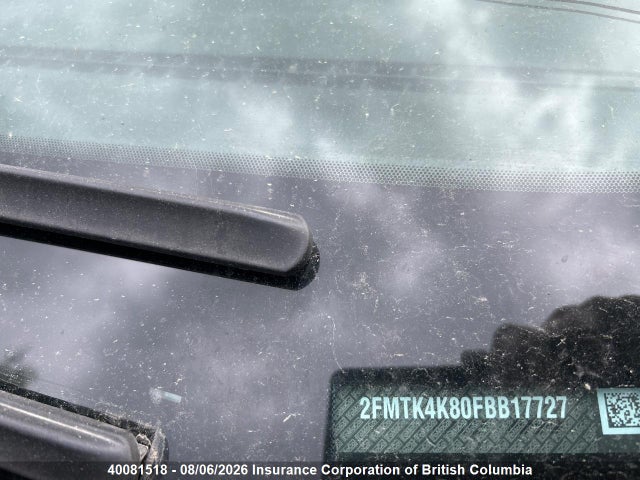 40081518 :رقم المزاد ، 2FMTK4K80FBB17727 vin ، 2015 Ford Edge مزاد بيع