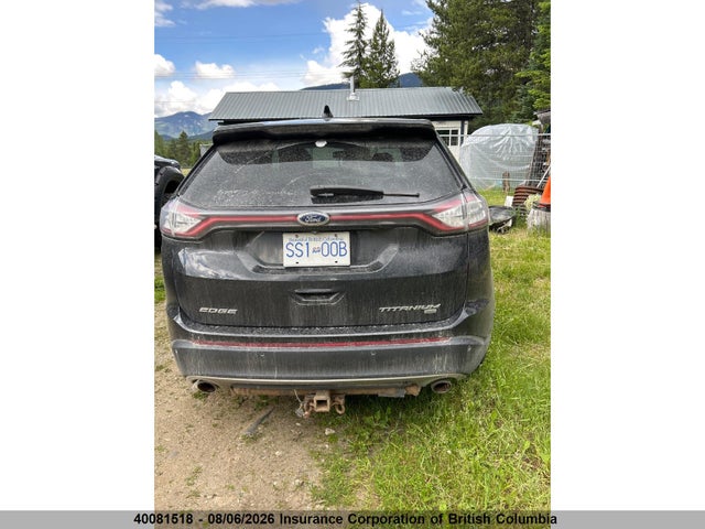 40081518 :رقم المزاد ، 2FMTK4K80FBB17727 vin ، 2015 Ford Edge مزاد بيع