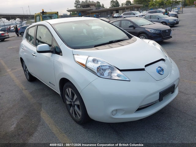 2016 Nissan Leaf მანქანა იყიდება აუქციონზე, vin: 1N4BZ0CP0GC310476, აუქციონის ნომერი: 40081523