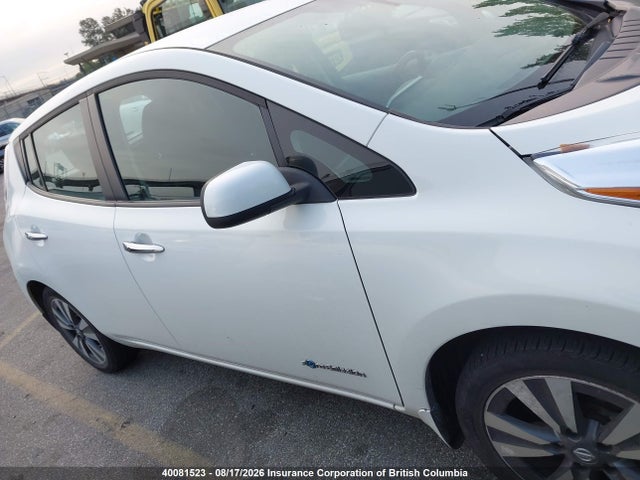 Продажа на аукционе авто 2016 Nissan Leaf, vin: 1N4BZ0CP0GC310476, номер лота: 40081523