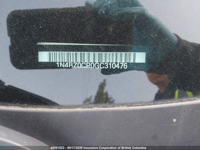 Продажа на аукционе авто 2016 Nissan Leaf, vin: 1N4BZ0CP0GC310476, номер лота: 40081523