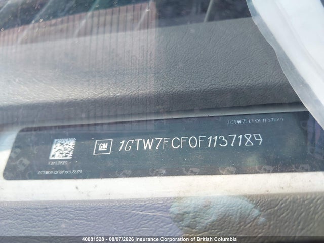 GMC Savana G2500 2015 1GTW7FCF0F1137189 Image 19