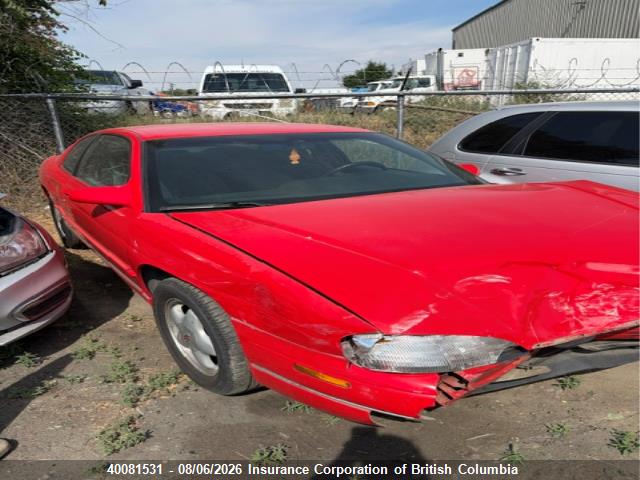 1999 Chevrolet Monte Carlo Ls მანქანა იყიდება აუქციონზე, vin: 2G1WW12M2X9285520, აუქციონის ნომერი: 40081531