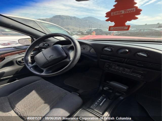 1999 Chevrolet Monte Carlo Ls მანქანა იყიდება აუქციონზე, vin: 2G1WW12M2X9285520, აუქციონის ნომერი: 40081531