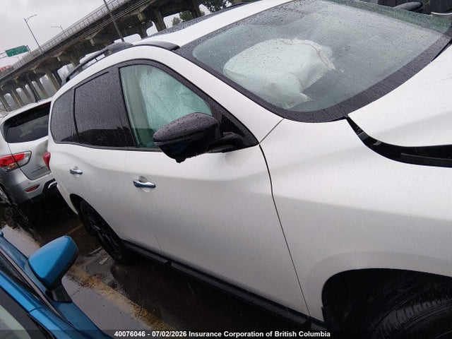 2018 Nissan Pathfinder S/sv/sl/platinum მანქანა იყიდება აუქციონზე, vin: 5N1DR2MM5JC627563, აუქციონის ნომერი: 40076046