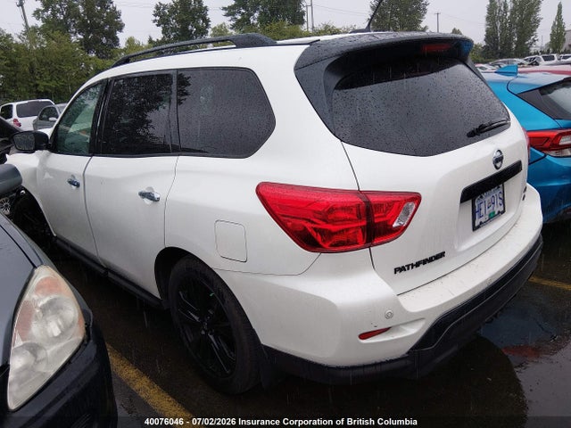 2018 Nissan Pathfinder S/sv/sl/platinum მანქანა იყიდება აუქციონზე, vin: 5N1DR2MM5JC627563, აუქციონის ნომერი: 40076046