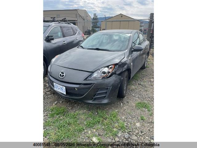Продажа на аукционе авто 2010 Mazda 3 I, vin: JM1BL1SF3A1113590, номер лота: 40081548
