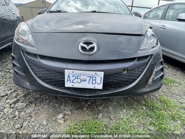 Продажа на аукционе авто 2010 Mazda 3 I, vin: JM1BL1SF3A1113590, номер лота: 40081548