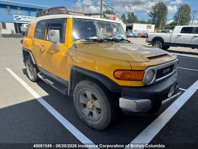 Продаж на аукціоні авто 2007 Toyota Fj Cruiser, vin: JTEBU11F970058037, номер лоту: 40081549