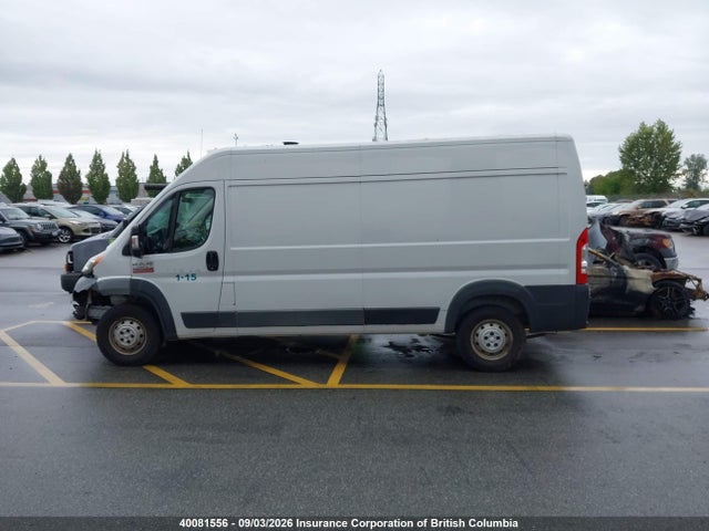 40081556 :رقم المزاد ، 3C6TRVDGXGE113809 vin ، 2016 Ram Promaster 2500 2500 High مزاد بيع