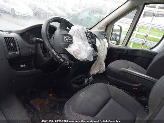 40081556 :رقم المزاد ، 3C6TRVDGXGE113809 vin ، 2016 Ram Promaster 2500 2500 High مزاد بيع