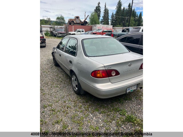 Auction sale of the 2001 Toyota Corolla Ce/le/s, vin: 2T1BR12E01C826402, lot number: 40081558