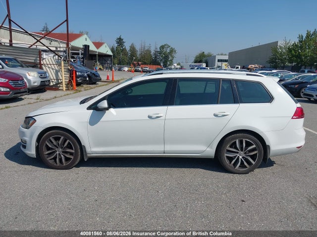 40081560 :رقم المزاد ، 3VWCA7AU1FM503575 vin ، 2015 Volkswagen Golf مزاد بيع
