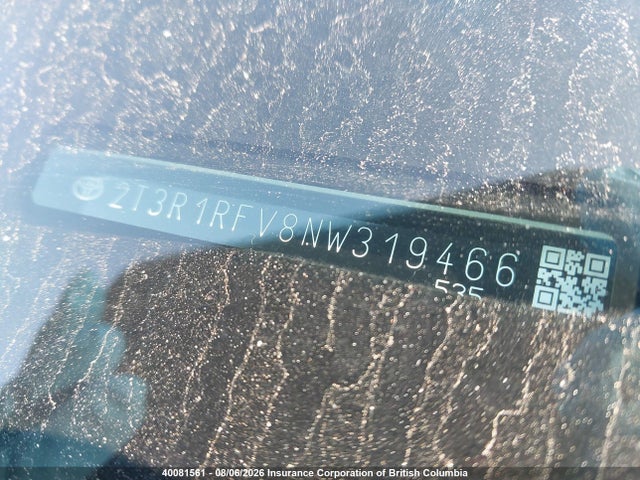 Toyota RAV4 2022 2T3R1RFV8NW319466 Image 20
