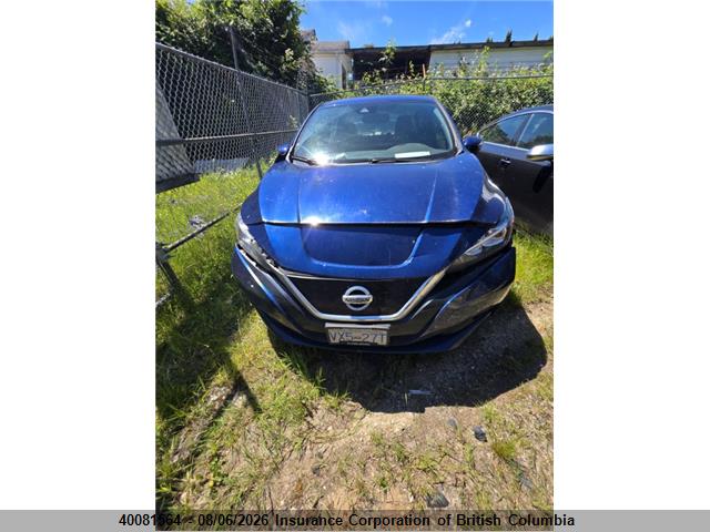 2018 Nissan Leaf მანქანა იყიდება აუქციონზე, vin: 1N4AZ1CP1JC313928, აუქციონის ნომერი: 40081564