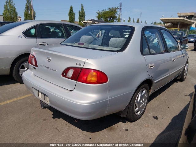 1999 Toyota Corolla Ve/ce/le მანქანა იყიდება აუქციონზე, vin: 2T1BR12E5XC742908, აუქციონის ნომერი: 40077538