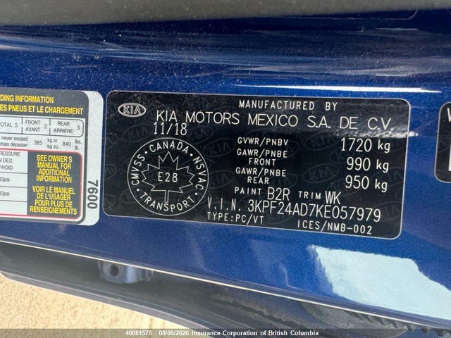 KIA Forte 2019 3KPF24AD7KE057979 Image 5