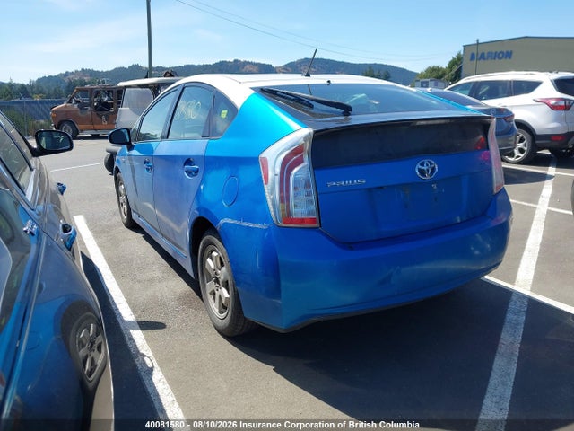 Продаж на аукціоні авто 2013 Toyota Prius, vin: JTDKN3DU3D5580894, номер лоту: 40081580