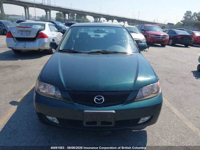 2002 Mazda Protege Es/lx მანქანა იყიდება აუქციონზე, vin: JM1BJ225721564624, აუქციონის ნომერი: 40081583