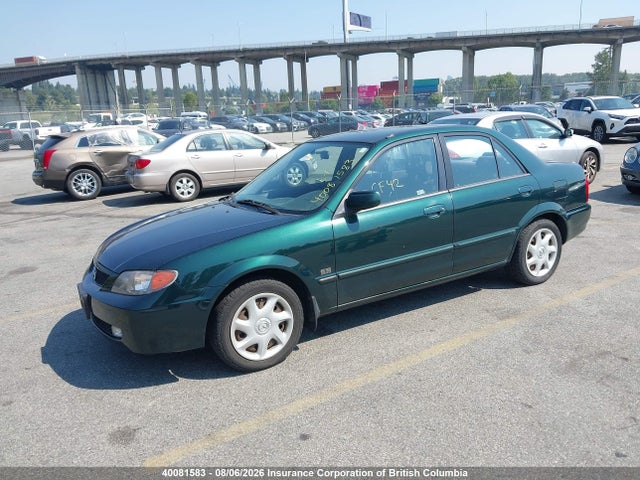 2002 Mazda Protege Es/lx მანქანა იყიდება აუქციონზე, vin: JM1BJ225721564624, აუქციონის ნომერი: 40081583