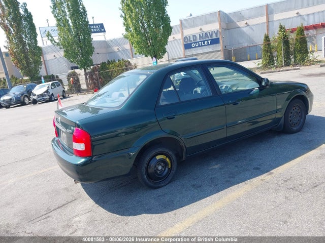 2002 Mazda Protege Es/lx მანქანა იყიდება აუქციონზე, vin: JM1BJ225721564624, აუქციონის ნომერი: 40081583