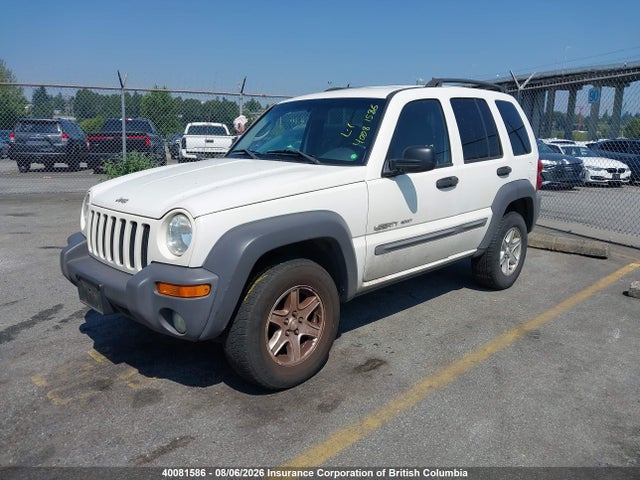 40081586 :رقم المزاد ، 1J4GL48113W528152 vin ، 2003 Jeep Liberty Sport/freedom مزاد بيع