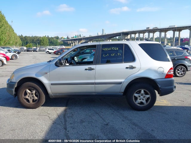 Продаж на аукціоні авто 1999 Mercedes-benz Ml 320, vin: 4JGAB54E6XA066876, номер лоту: 40081588
