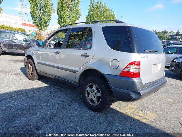 Aukcja sprzedaży 1999 Mercedes-benz Ml 320, vin: 4JGAB54E6XA066876, numer aukcji: 40081588