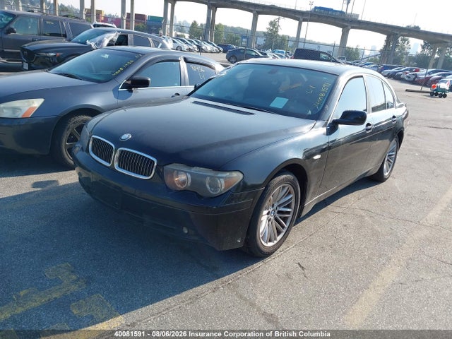 Aukcja sprzedaży 2003 Bmw 745i, vin: WBAGL634X3DP61457, numer aukcji: 40081591