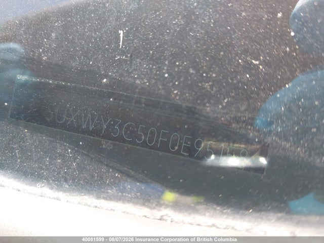 5UXWY3C50F0E95158 BMW X3