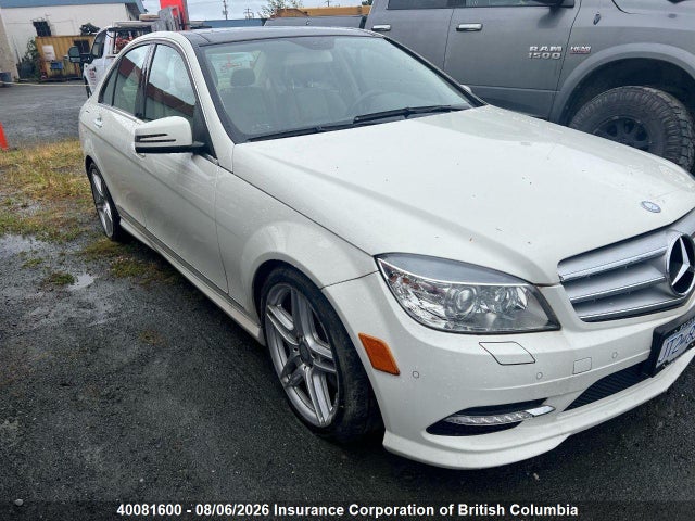 Auction sale of the 2011 Mercedes-benz C 350 4mati, vin: WDDGF8HB3BF578259, lot number: 40081600