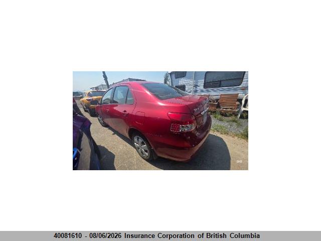 40081610 :رقم المزاد ، JTDBT923771159064 vin ، 2007 Toyota Yaris مزاد بيع