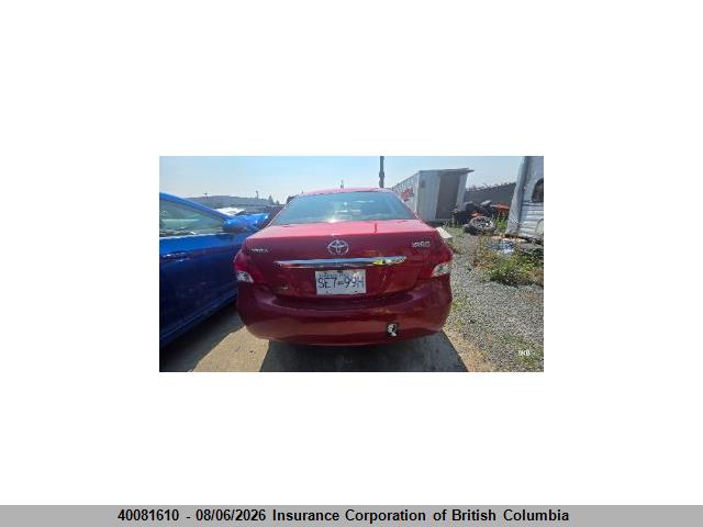 40081610 :رقم المزاد ، JTDBT923771159064 vin ، 2007 Toyota Yaris مزاد بيع