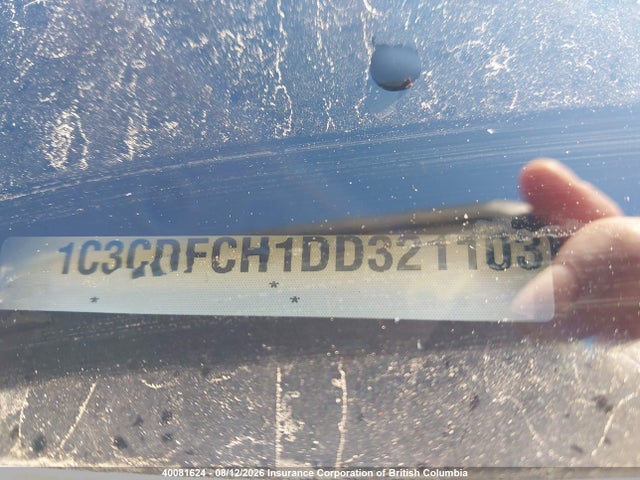 Auction sale of the 2013 Dodge Dart Limited/r/t, vin: 1C3CDFCH1DD321103, lot number: 40081624