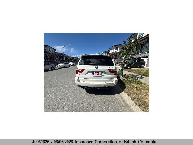 40081626 :رقم المزاد ، WBXPC73408WE52638 vin ، 2008 Bmw X3 مزاد بيع
