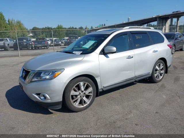 Auction sale of the 2014 Nissan Pathfinder S/sv/sl/platinum, vin: 5N1AR2MM5EC659552, lot number: 40081627