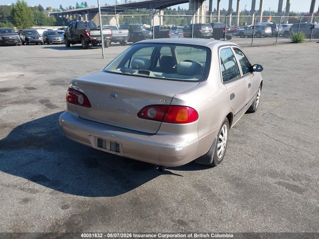 40081632 :رقم المزاد ، 2T1BR12EX2C858758 vin ، 2002 Toyota Corolla Ce/le/s مزاد بيع