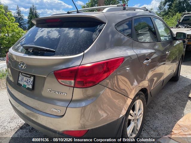 Aukcja sprzedaży 2012 Hyundai Tucson Gls/limited, vin: KM8JUCAC4CU405483, numer aukcji: 40081636