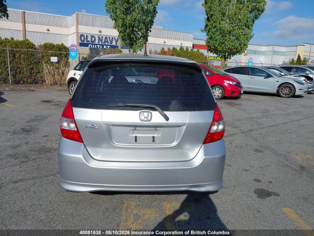 40081638 :رقم المزاد ، JHMGD38637S812726 vin ، 2007 Honda Fit مزاد بيع