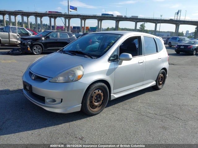 40081638 :رقم المزاد ، JHMGD38637S812726 vin ، 2007 Honda Fit مزاد بيع