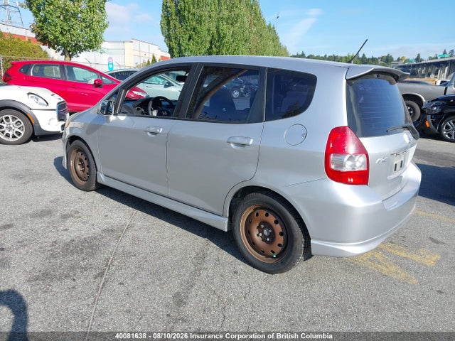 40081638 :رقم المزاد ، JHMGD38637S812726 vin ، 2007 Honda Fit مزاد بيع