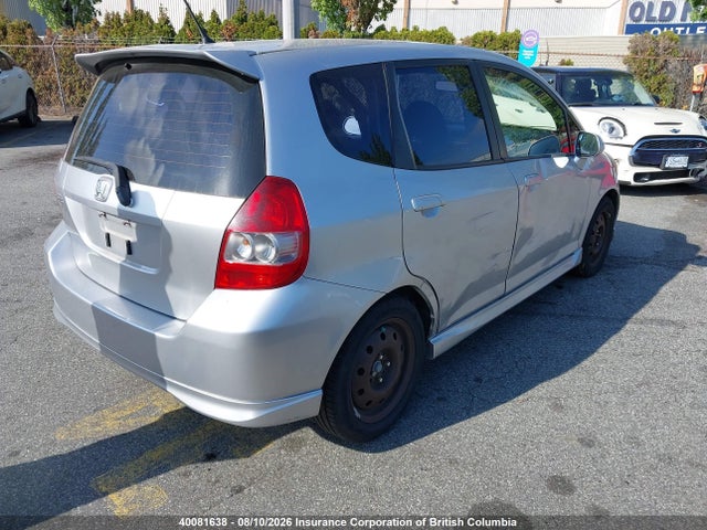 40081638 :رقم المزاد ، JHMGD38637S812726 vin ، 2007 Honda Fit مزاد بيع