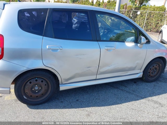 40081638 :رقم المزاد ، JHMGD38637S812726 vin ، 2007 Honda Fit مزاد بيع