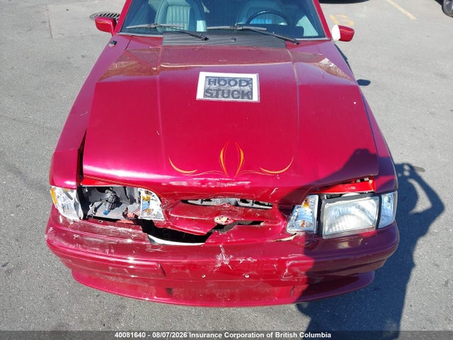 Продажа на аукционе авто 1992 Ford Mustang Lx, vin: 1FACP44E2NF152815, номер лота: 40081640